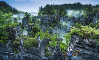 西安出发湖北6日自驾游：恩施大峡谷-狮子关-梭布垭石林6日探秘之旅-推荐