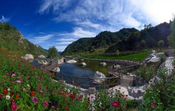 北京周边2日自驾游：漫山花溪谷-正定古城墙2日河北周末游-游推荐