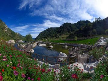 北京周边2日自驾游：漫山花溪谷-正定古城墙2日河北周末游