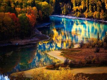 乌鲁木齐集合14日北疆大环线：仙境喀纳斯-神域禾木--安集海大峡谷14日自驾游