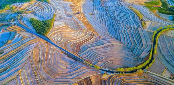 北京围场2日自驾游：地膜梯田、梯田梨花2日围场自驾游自驾游