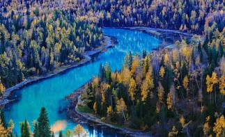 全国出发北疆9日落地自驾：天山天池-可可托海-喀纳斯-禾木村-五彩滩9日落地自驾游-推荐