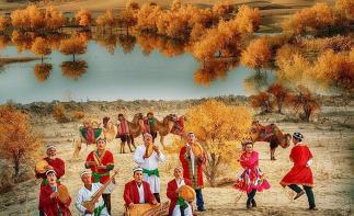 山东出发南疆18日自驾游：民族阿克苏-秋色胡杨林-神秘王国--金苹果节-沙漠公路探索神秘南疆自驾游-推荐