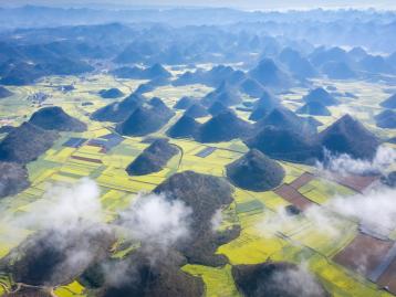 贵阳集合贵州8日自驾游：黄果树瀑布+万峰林+罗平螺丝田+青岩古镇+龙宫