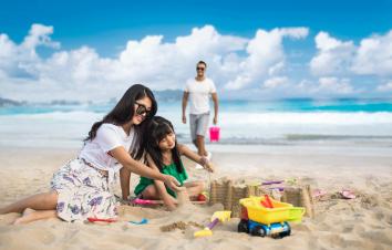 海南三亚集合5日亲子自驾游：童趣时光三亚帆船出海-呆呆岛-真人雨林cs-亚特兰蒂斯5天三亚自驾游-游推荐