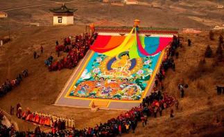 兰州集合秘境甘南|川西7日自驾游：甘南正月祈愿大法会，川西冰川落地自驾游7天6晚-推荐