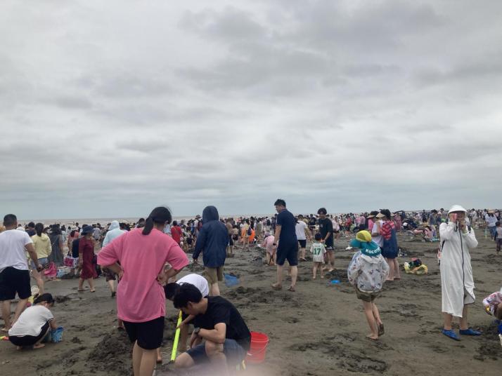 南通黄金海滩图片
